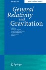 General Relativity And Gravitation