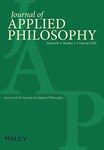 Journal Of Applied Philosophy