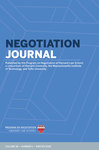 Negotiation Journal