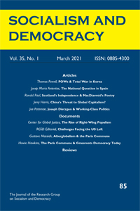 Socialism and Democracy