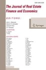 Journal Of Real Estate Finance And Economics