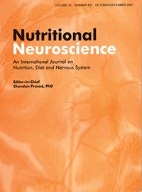 Nutritional Neuroscience