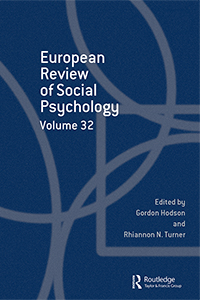 European Review Of Social Psychology