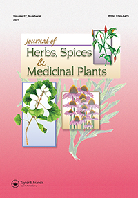 Journal Of Herbs Spices And Medicinal Plants