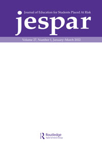 Journal Of Education For Students Placed At Risk