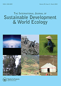 International Journal Of Sustainable Development And World Ecology