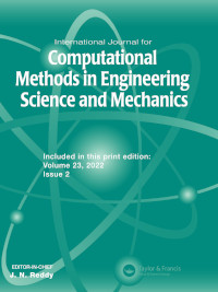 International Journal For Computational Methods In Engineering Science & Mechanics