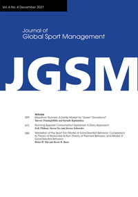 Journal Of Global Sport Management