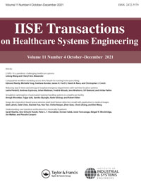 Iise Transactions On Healthcare Systems Engineering