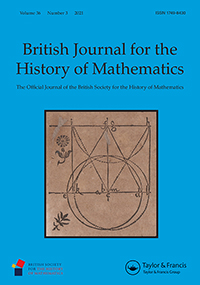 British Journal For The History Of Mathematics